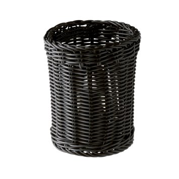 PORTAGRISSINI O POSATE IN POLIPROPILENE Ø CM.12 NERO APS