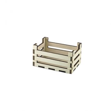 PORTABUSTINE LEGNO MINI CASSETTA FRUTTA