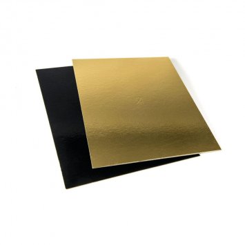 TAVOLETTE POLITENATE LUXOR ORO/NERO KG.10 CM.30X40