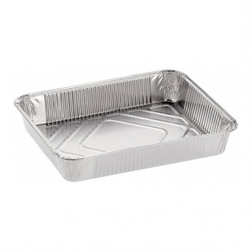 CONTENITORE ALLUMINIO 16 PORZIONI MM.530X320 H.67 PZ.10 R3-02G