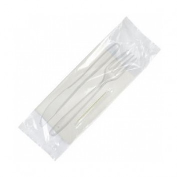 BUSTE MONO BIS COLTELLO FORCHETTA TOVAGLIOLO E STUZZICADENTE PZ.400