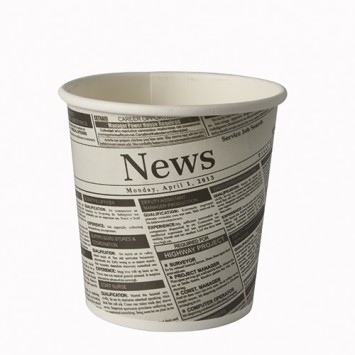 BICCHIERE CARTA SNACK NEWS ML.470 PZ.50