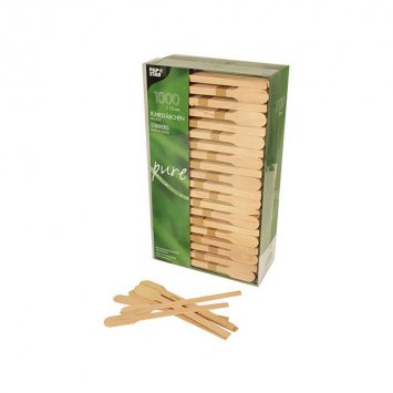 PALETTINE LEGNO CM.13 A REMO PER CAFFE' PZ.1000