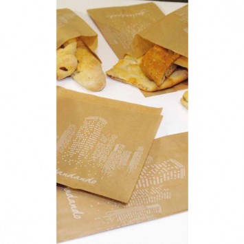 SACCHETTI CARTA CELL.ANTIGRASSO AVANA GUSTANDANDO CM.12X26 PZ.1000