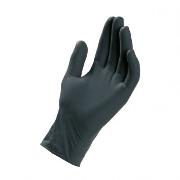 GUANTO MONOUSO NITRILE REFLEXX 78 NERO TG.XL 9-9,5 PZ.100