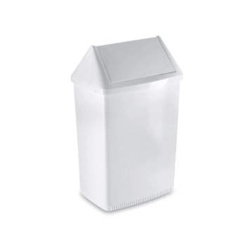 PATTUMIERA PLASTICA CAROLINE COPERCHIO OSCILLANTE CM.38X26 H.65