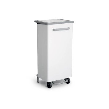 PATTUMIERA LACCATA RETTANGOLARE CON PEDALE LT.100