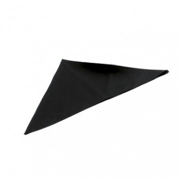 FAZZOLETTO TRIANGOLO CUOCO NERO