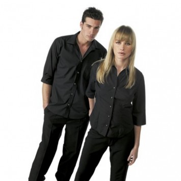 CAMICIA DONNA SHARM NERA