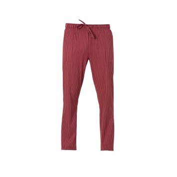 PANTALONE CUOCO ENRICO CON ELASTICO BORDEAUX