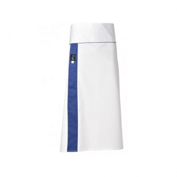 GREMBIULE CUOCO ALEX BIANCO CON FASCIA CM.90X90 ***
