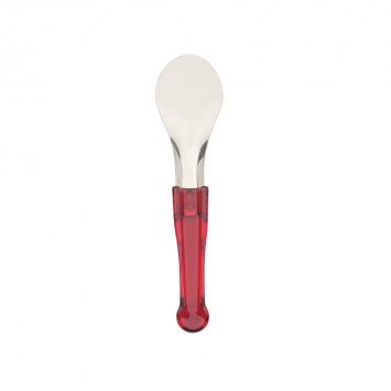 SPATOLA GELATO KOSTIL INOX CM.26 MANICO ROSSO