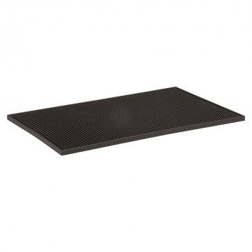 TAPPETTINO BAR ANTISCIVOLO CM.45x30 NERO