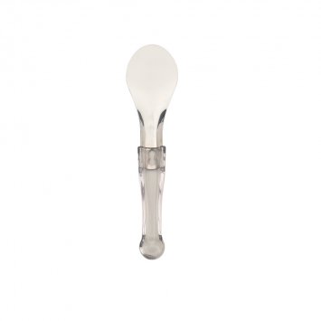 SPATOLA GELATO KOSTIL INOX CM.26 MANICO TRASPARENTE