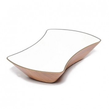 CIOTOLA PLASTICA PUZZLE MOGANO/CREMA