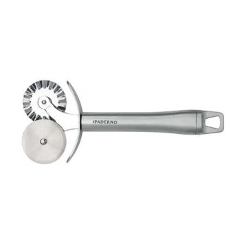 RULLO TAGLIAPASTA INOX ROTELLA DOPPIA CM.18