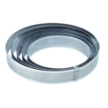 FASCIA INOX MICROFORATA Ø CM.15 H.3,5 PAVONI