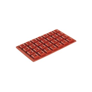 STAMPO SILICONE MICRO SAVARIN QUADRATO 28 IMPRONTE