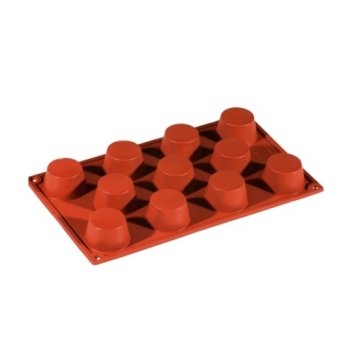 STAMPO SILICONE MINIMUFFIN Ø CM.5 H.2,8 11 IMPRONTE