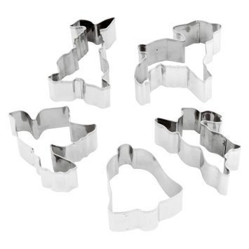 SET TAGLIAPASTA INOX FORME PASQUALI 5 PEZZI