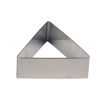 SET TAGLIAPASTA INOX TRIANGOLO CM.6 H.3 PEZZI 6