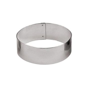 SET TAGLIAPASTA INOX OVALE CM.7,5X4,5 H.3 PZ.6