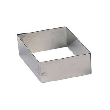 SET TAGLIAPASTA INOX ROMBO/TRAPEZIO CM.9x6 H.3 PEZZI 6