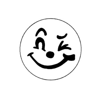 MASCHERINA DECORO SORRISO CM.26 ***