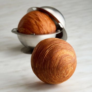 STAMPO INOX CROISSANT GEOMETRICO SFERA Ø cm.7,5