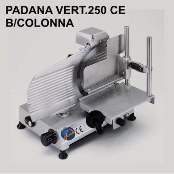 AFFETTATRICE PADANA VERTICALE 250 CE PRO.V.230 BIANCO LONNA