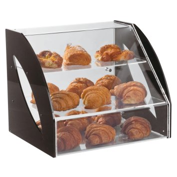 VETRINA PASTICCERIA DA BANCO PLEXI CM.37X31 H.31