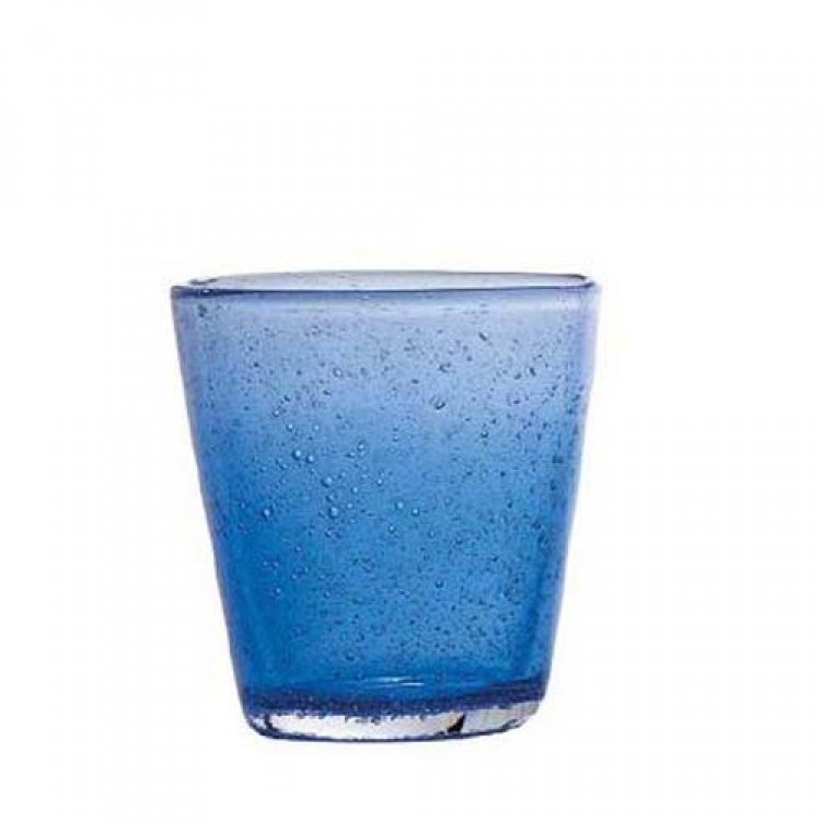 Bicchiere bollicine cl.30 blu cobalto