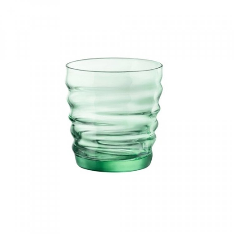 Bicchiere riflessi cl.30 verde bormioli rocco