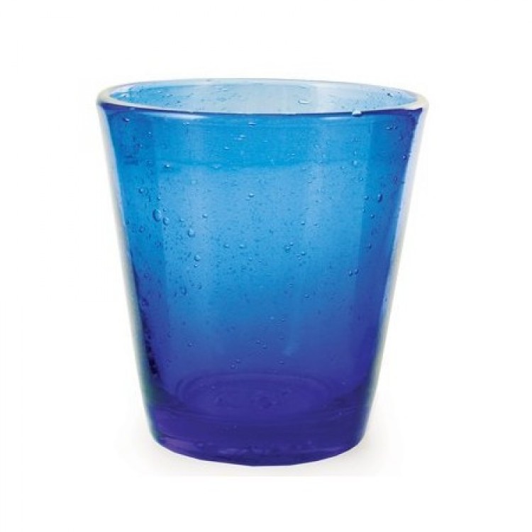 Bicchiere bollicine cl.30 azzurro