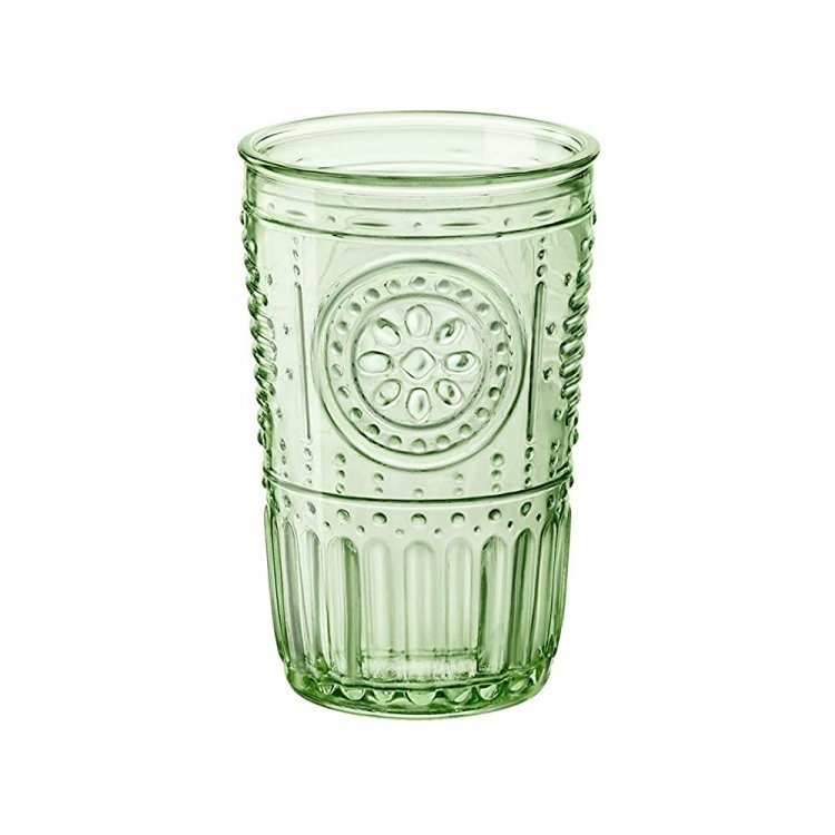 Bicchiere romantic candy cl.34 verde bormioli rocco