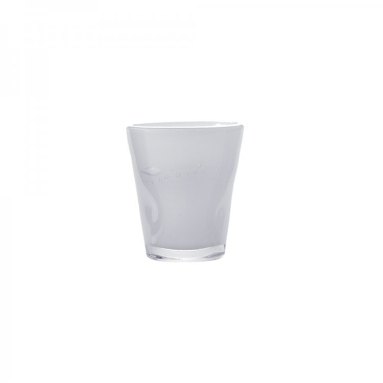 Bicchiere dali' cl.35 bianco