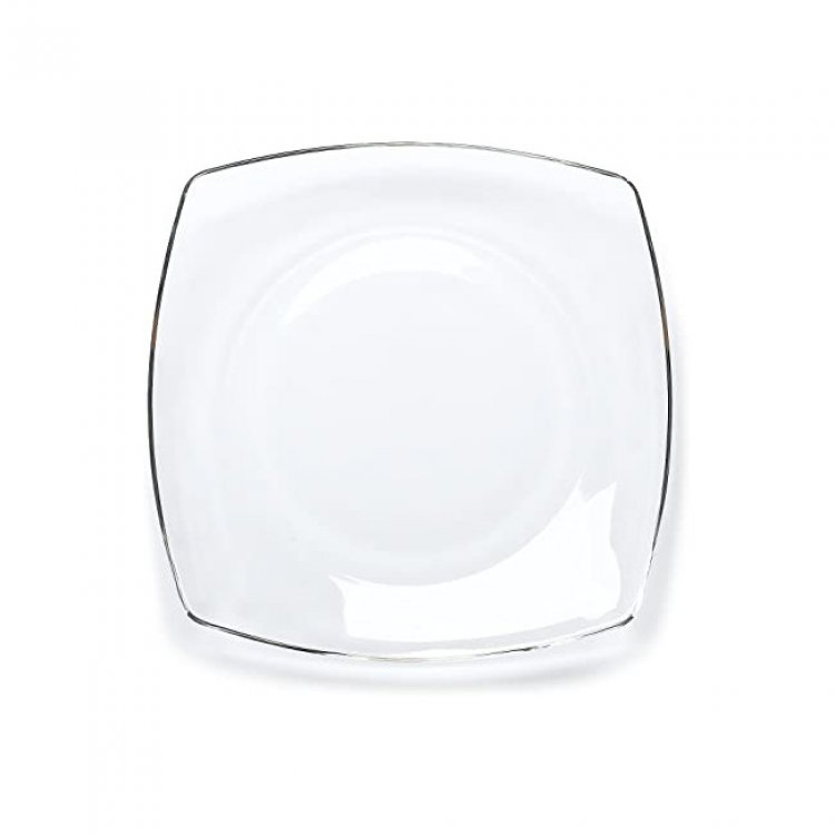 PIATTO PIANO ECLISSI 27X27 BORMIOLI ROCCO *** Piatto piano eclissi 27x27 bormioli rocco ***