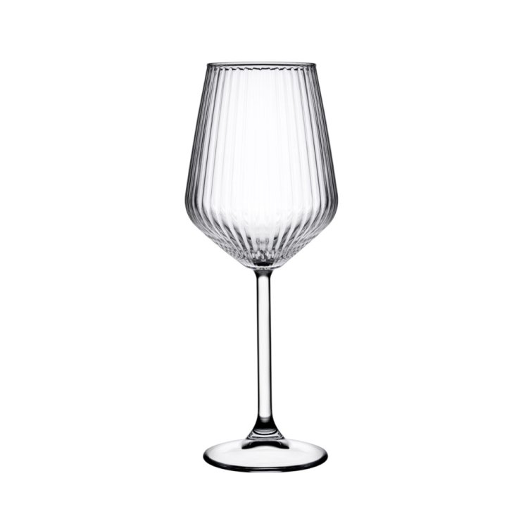 Calice allegra focus cl.35 vino bianco effetto ottico pasabahce