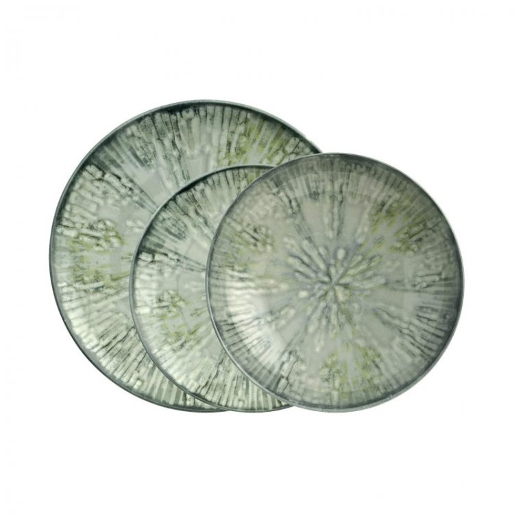 PIATTO FRUTTA FUSION GREY CM.20 ARTHUR KRUPP Piatto frutta fusion grey cm.20 arthur krupp