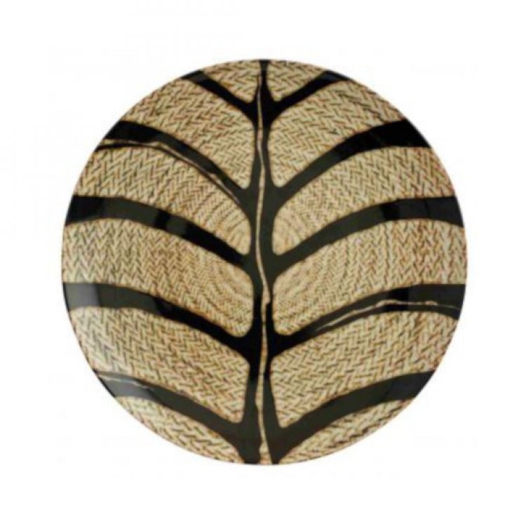 PIATTO FRUTTA TRIBAL MOOD CM.20 DECORO B ARTHUR KRUPP Piatto frutta tribal mood cm.20 decoro b arthur krupp