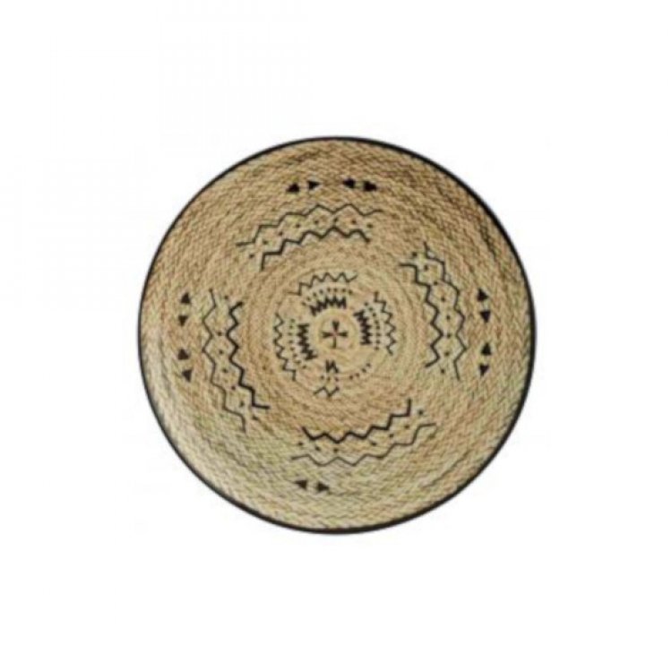 PIATTO FRUTTA TRIBAL MOOD CM.20 DECORO D ARTHUR KRUPP Piatto frutta tribal mood cm.20 decoro d arthur krupp