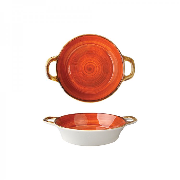 JUST COLOR TEGAMINO DUE MANICI Ø CM.15 ROSSO Just color tegamino due manici Ø cm.15 rosso