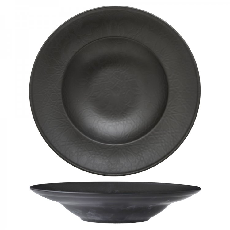 PIATTO PASTA BLACK MATTE CM.26 GURAL Piatto pasta black matte cm.26 gural