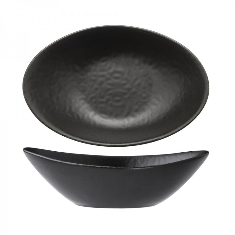 COPPETTA OVALE BLACK MATTE CM.11x7,5 GURAL Coppetta ovale black matte cm.11x7,5 gural