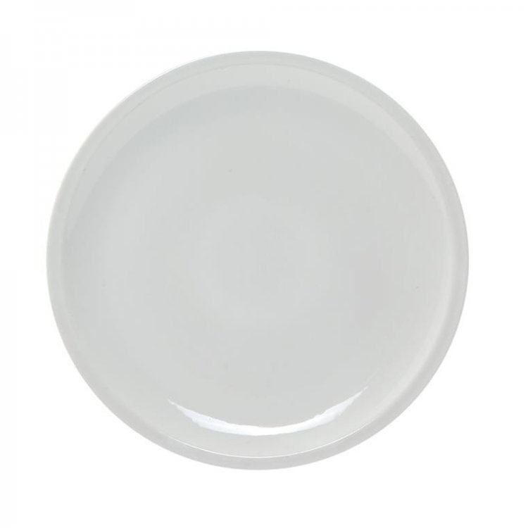 PIATTO PIANO PRAGA BIANCO SATURNIA | CM.21 - CM.26 - CM.31 - - Magazzini Rossi