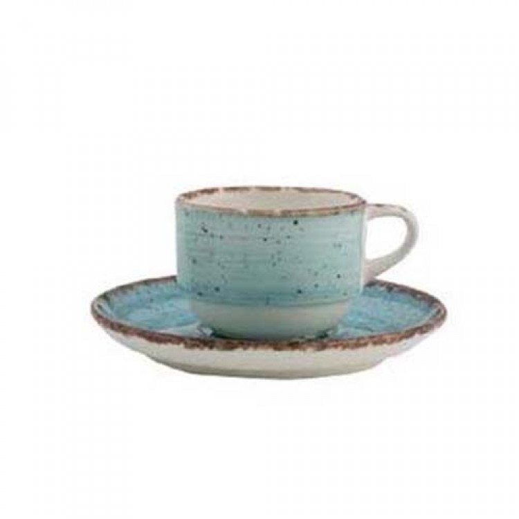 PIATTINO TAZZA CAFFE' AVANOS AZZURRO GURAL Piattino tazza caffe' avanos azzurro gural