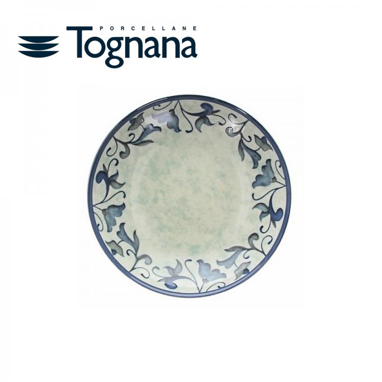 PIATTO COUS COUS FACTORY RUSTICAL CHIC BLUE CM.26 TOGNANA Piatto cous cous factory rustical chic blue cm.26 tognana