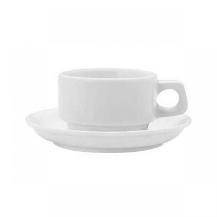 TAZZA CAPPUCCINO CON PIATTO KASZUB-HELL CL.20 IMPILABILE LUBIANA Tazza cappuccino con piatto kaszub-hell cl.20 impilabile lubiana