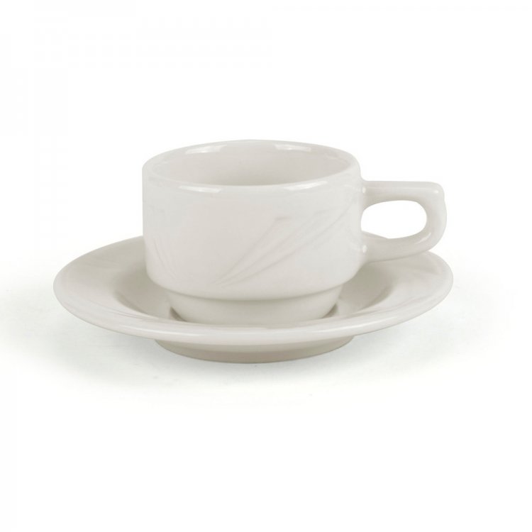 TAZZA CAFFE' CON PIATTO ARCADIA CL.8 LUBIANA Tazza caffe' con piatto arcadia cl.8 lubiana