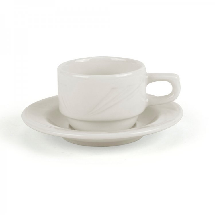 Tazza caffe' con piatto arcadia cl.8 lubiana